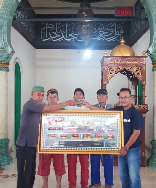 jam masjid huda